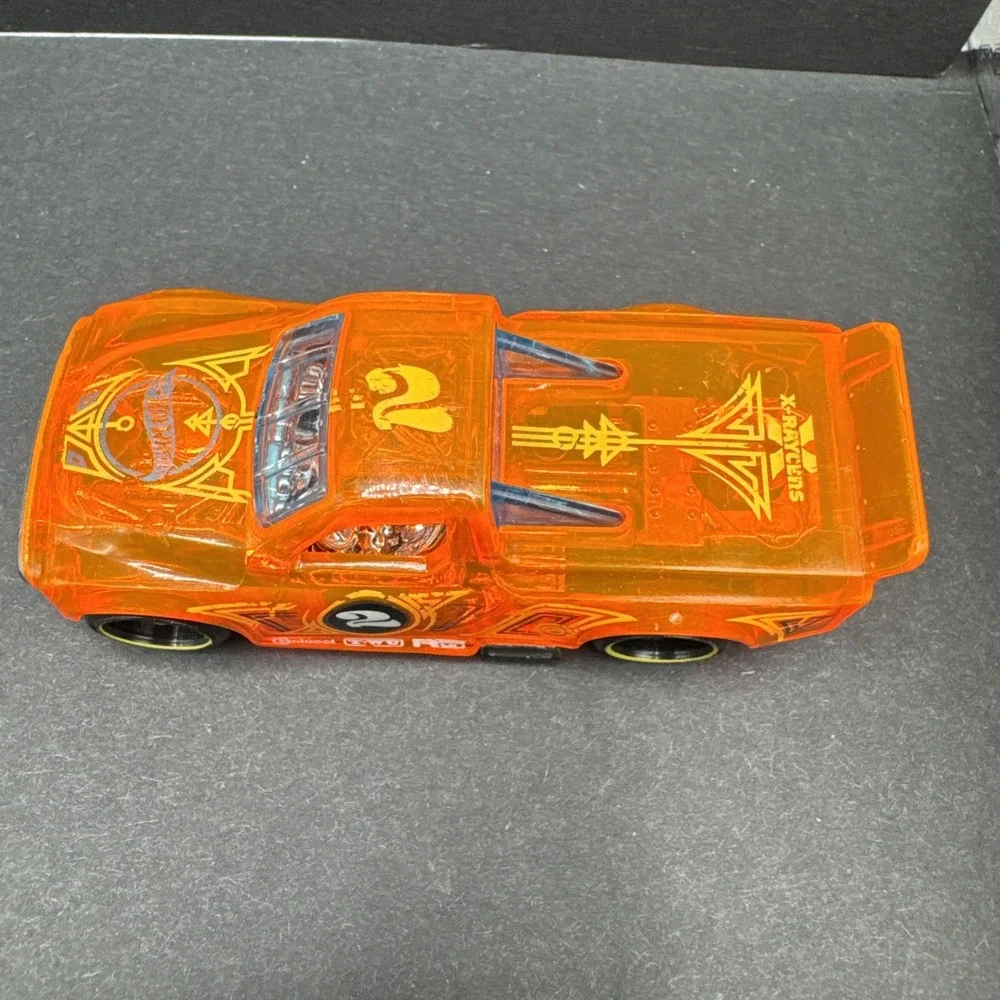 2021 Hot Wheels #160‎ X-Raycers 5/5 DRAFTNATOR Orange w/Black DD8 Sp Yellow Rims